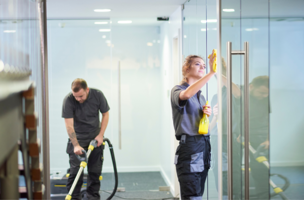 new office building cleaning services
