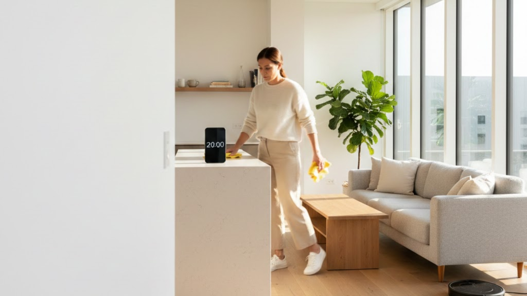 20 minutes cleaning regime