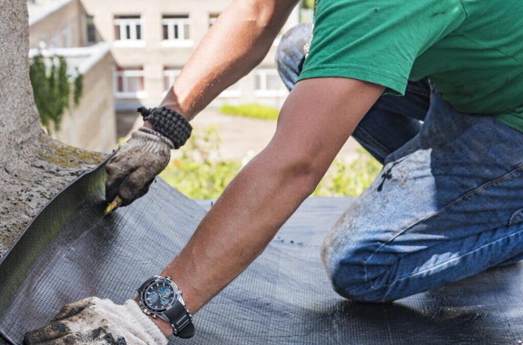 Sealing an exterior window frame to keep humidity and mold out of a Central Florida home