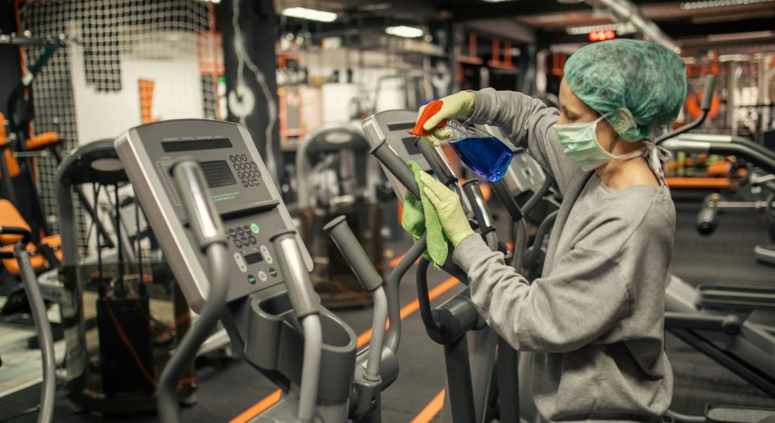 cleaning-high-touch-surfaces-in-gyms